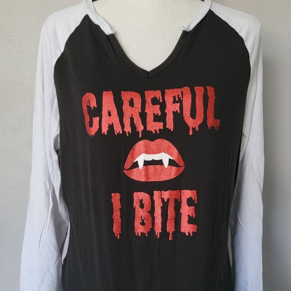 3/$30 Bundle: Careful I Bite - Halloween T-shirt